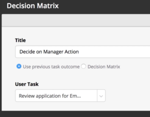 decision-matrix-and-user-task-decide-task-based-on-previous-outcome